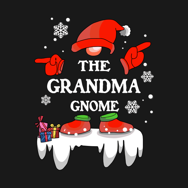 Grandma Gnome Buffalo Plaid Matching Family Christmas Pajama by binnacleenta