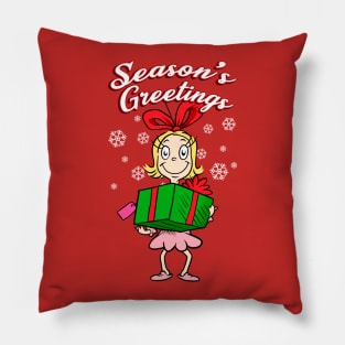 Cindy Lou Christmas Pillow