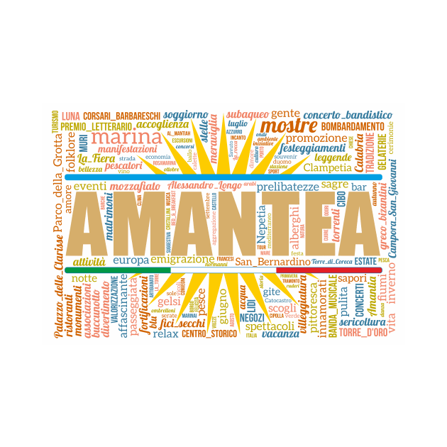 Amantea Wordart by Condormax