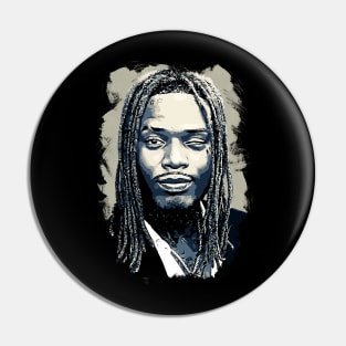 Fetty Wap Vexel Artwork Pin