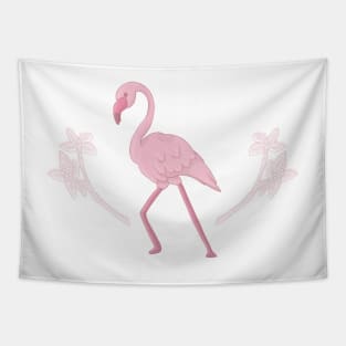 Tropical Flamingo Tapestry