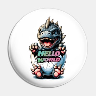 New Born King Of The Monsters Pin