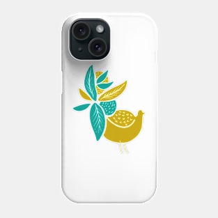 Bird colorful tail Phone Case