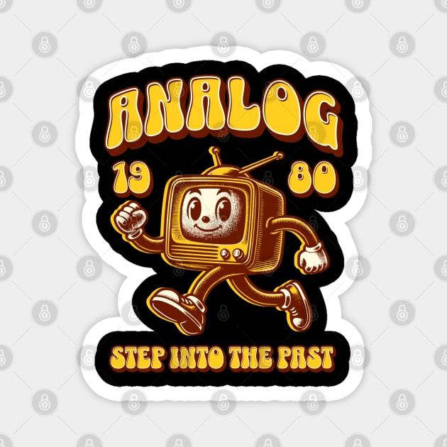 Analog 1980 Magnet by TEENIE DESIGN