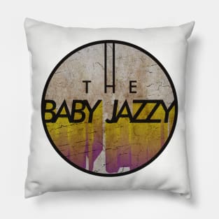 THE BABY JAZZY - VINTAGE YELLOW CIRCLE Pillow