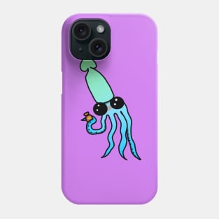 Sunscreen Squid Phone Case