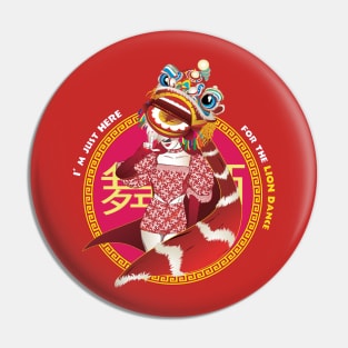 Chinese New Year 2022 Lion Dance Pin