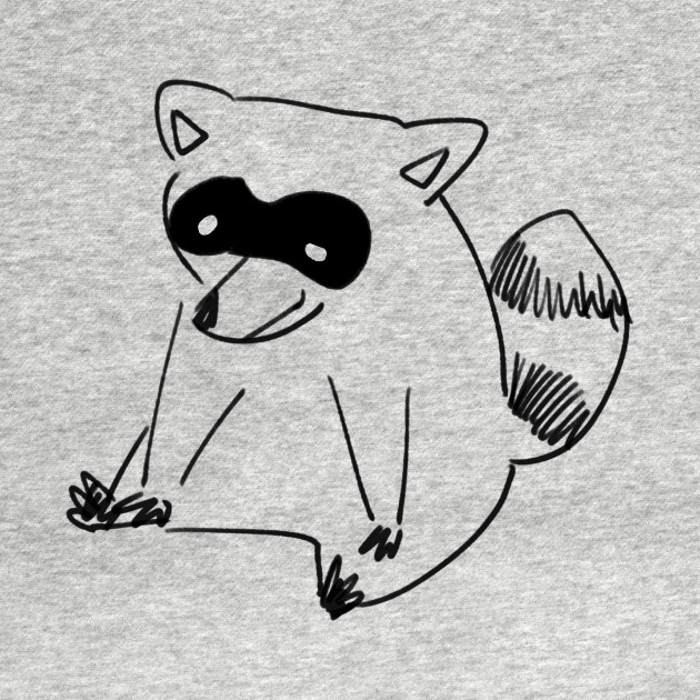 It's The Raccoon - Raccoon - T-Shirt