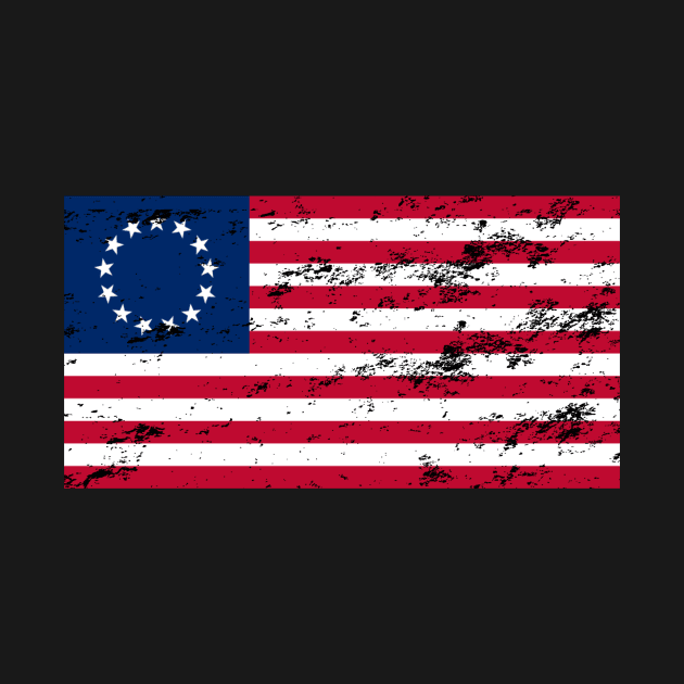 Betsy Ross Flag U.S.A. United States Of America Classic Flag by yellowpinko