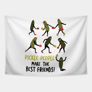 Pickle People Make the Best Friends Tapestry