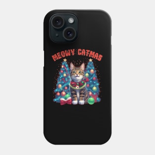 meowy catmas Phone Case