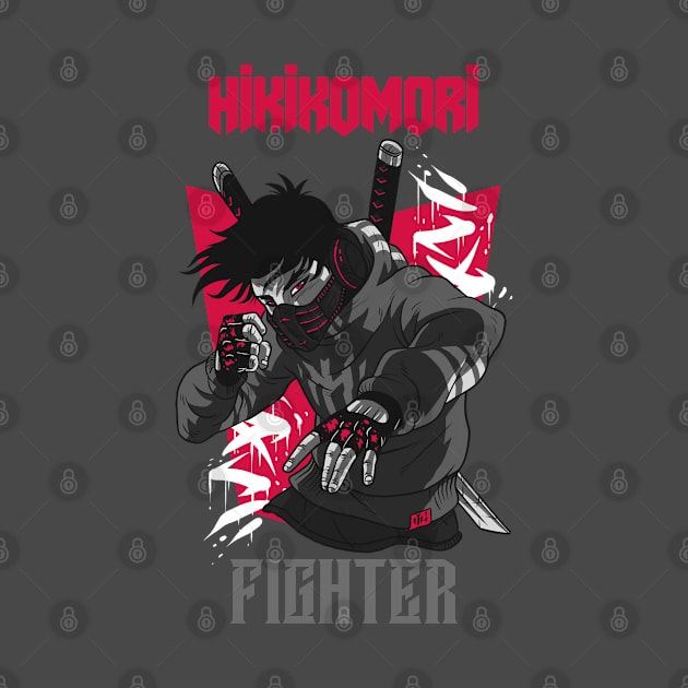 HIKIKOMORI FIGHTER by Freckle Face