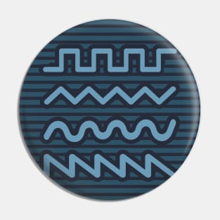 Synthesizer Waveforms Pin