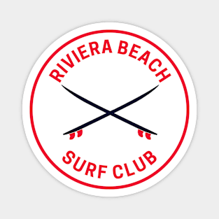 Vintage Riviera Beach Florida Magnet