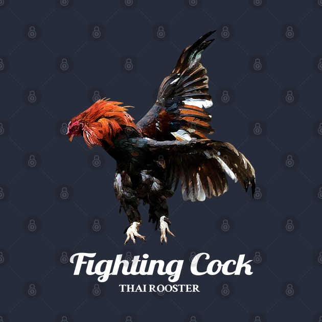 Fighting Rooster by KewaleeTee