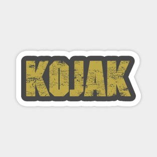 Kojak Logo (distressed) Magnet