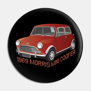 Morris Mini Cooper1969 Pin