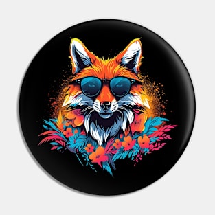 cool fox Pin