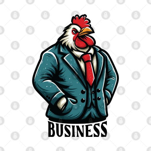 Business Chicken by Trendsdk