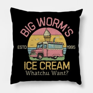 Big worm, friday movie, 90s nostalgia Pillow