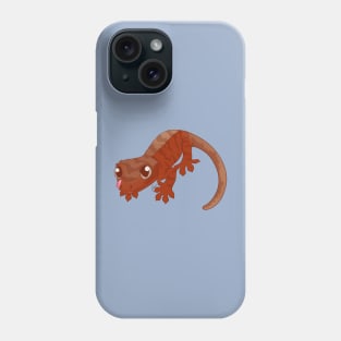 Red Tiger Crested Gecko Phone Case