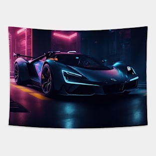 Underground Velocity Sports Car Tapestry