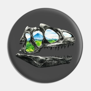 Skullscape Pin