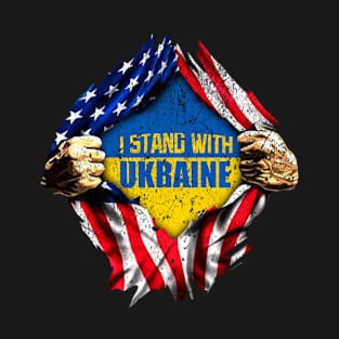 Support Ukraine I Stand With Ukraine Ukrainian Freedom T-Shirt