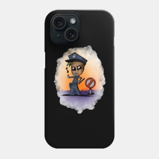 Treeman policeman Phone Case