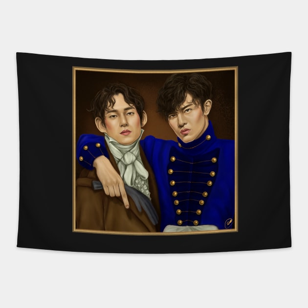 HIStory 3: Trapped - Regency fanart Tapestry by dangerbeforeyou