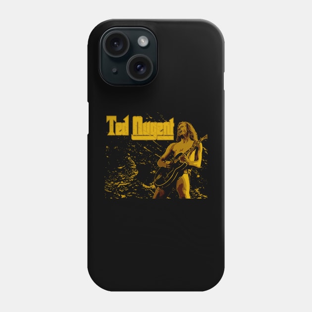 Ted nugent \\ 1979 Phone Case by Nana On Here