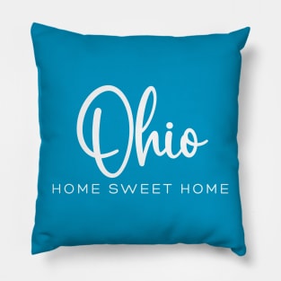 Ohio: Home Sweet Home Pillow