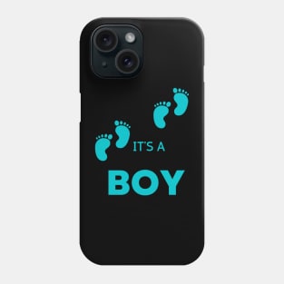 Ahoy it's a boy " new mom gift" & "new dad gift" "it's a boy pregnancy" newborn, mother of boy, dad of boy gift Phone Case