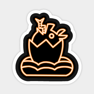 Neon Beast Symbol Magnet