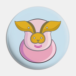 owl pig Pin