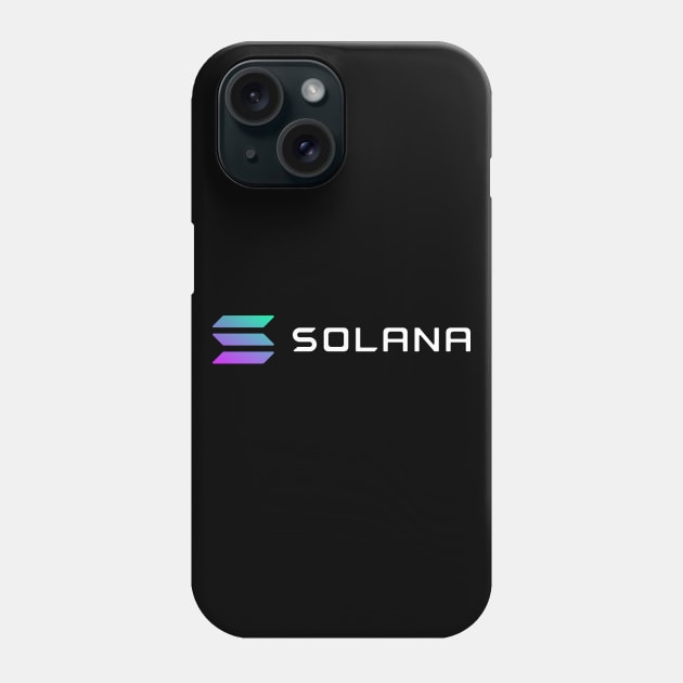 Solana (SOL) Blockchain Crypto Phone Case by cryptogeek