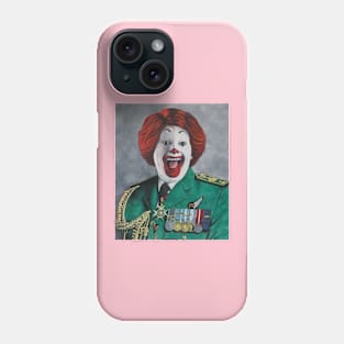 American Ronald | General McDonald | Apocalypse Pop Art | Original Oil Painting Created in 2020 by Tyler Tilley (tiger picasso) Phone Case