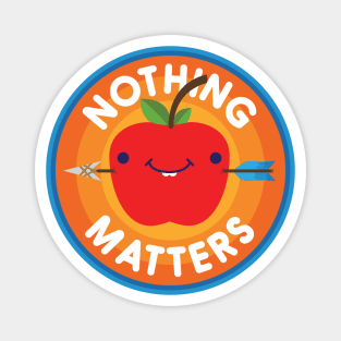 Sarcastic Apple Magnet