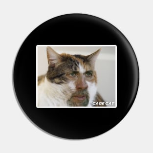 Cage Cat Pin