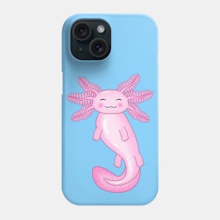 Cute Pink Axolotl Phone Case