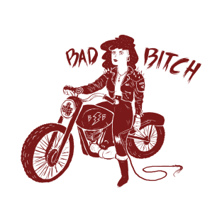 Bad Bitch Biker T-Shirt