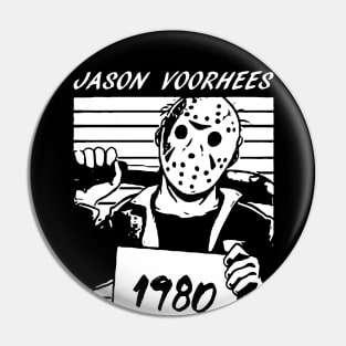 Jason Voorhees vector Pin