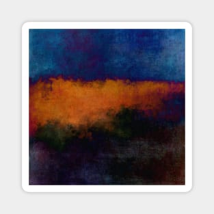 Sundown Abstract Magnet