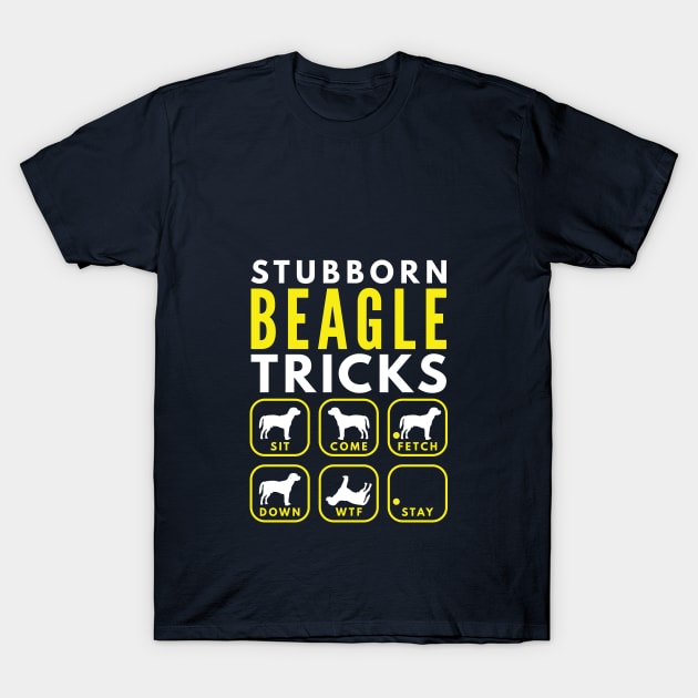 Stubborn Beagle Tricks T-Shirt Tshirt Stubborn Beagle Tricks T-Shirt Tshirt