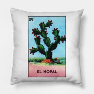 El Nopal Loteria Pillow