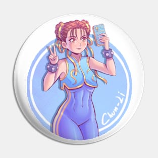 Chun Li Alpha Pin