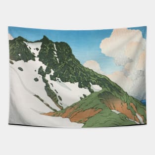 Asahigadake from Mount Hakuba by Kawase Hasui Tapestry