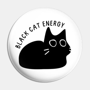 Black Cat Energy Pin