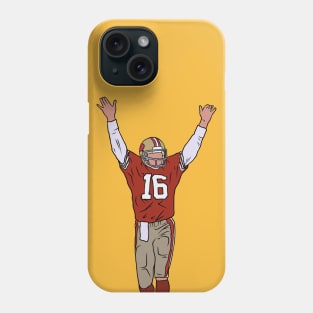 Joe Montana Celebration Phone Case