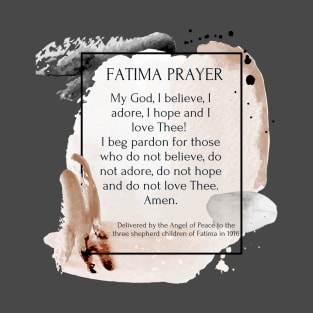 Fatima Prayer T-Shirt